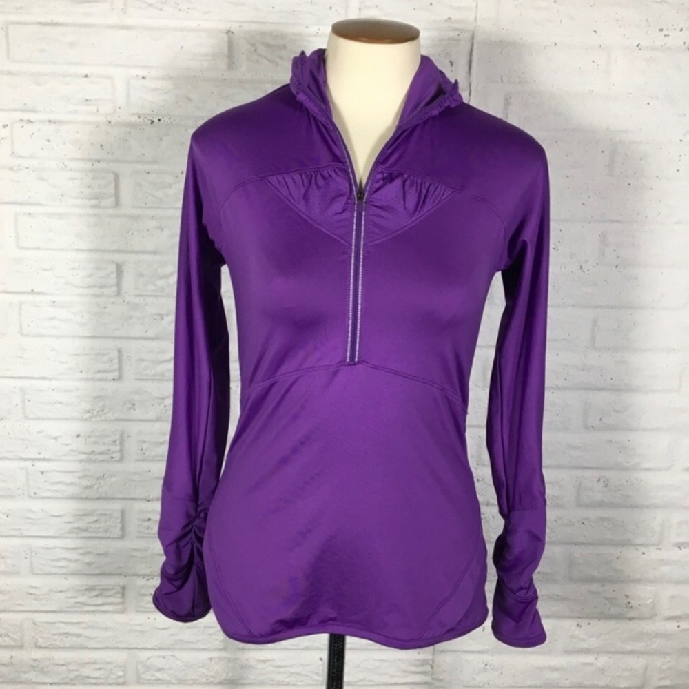 Athleta 1/2 Zip Athletic Lightweight Jacket XXS